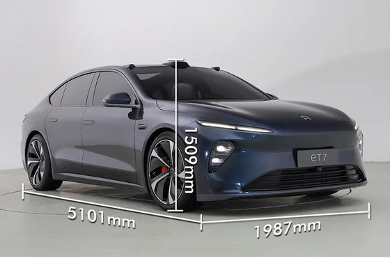 Ô tô điện đã qua sử dụng sang trọng Đa chức năng Xe điện NIO ET7 hiện đại AWD