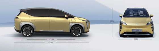 AION Y Plus Xe điện thân thiện với môi trường tốc độ cao Quãng đường dài 510km / 610km