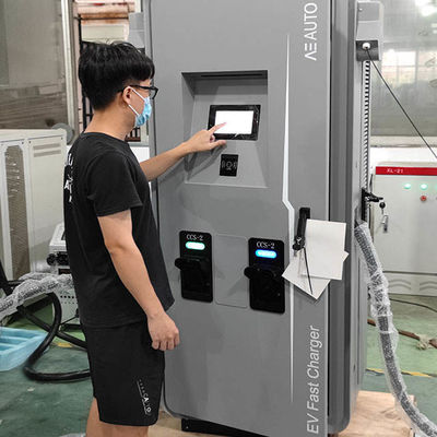 Thiết bị cung cấp xe điện 120kw thương mại Bộ sạc nhanh IP55 EV DC 60HZ