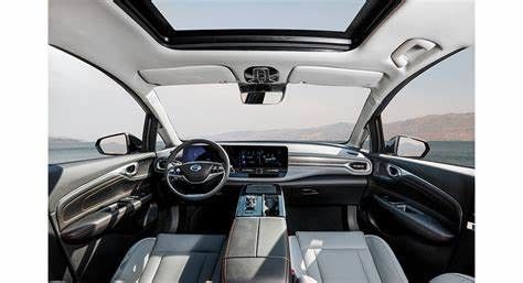 Tay trái Xe điện AION V Phạm vi 500km Xe SUV 5 chỗ dành cho người lớn Thanh thiếu niên