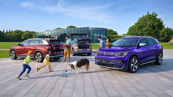 Xe ô tô điện cỡ lớn VW ID6X Tầm xa 617 km Xe SUV điện tinh khiết 160 km / h