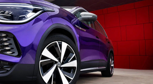 Xe ô tô điện cỡ lớn VW ID6X Tầm xa 617 km Xe SUV điện tinh khiết 160 km / h