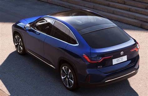 Nio EC6 Ô tô điện hiệu suất cao 75kwh 5 cửa Xe điện trung bình 465Km