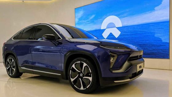 Nio EC6 Ô tô điện hiệu suất cao 75kwh 5 cửa Xe điện trung bình 465Km