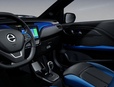 Xe điện tốc độ nhanh 100km/h JMC EV3 Xe điện chạy bằng năng lượng mới Sedan 302km NEDC