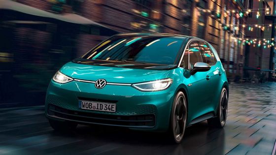 Tay Lái Trái Pin Lithium Xe Điện 160km/h VW ID3 Dành Cho Người Lớn