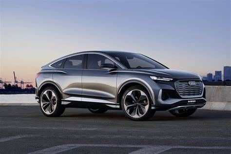160km/h Xe điện cỡ lớn Xe điện Audi Q4 E-Tron 5 chỗ 5 cửa