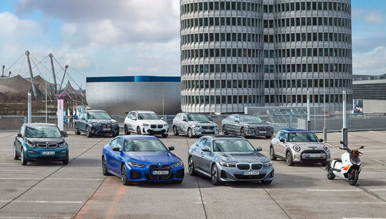 180km/H Xe EV tầm xa Xe điện BMW I3 tốc độ cao 526km 4 cửa 5 chỗ