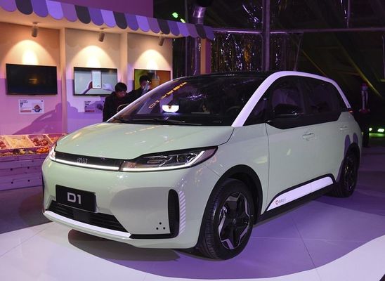 Thông minh 130km/h Ô tô điện cỡ trung BYD D1 Xe điện bốn bánh