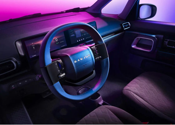 Ô tô SUV điện nhỏ dành cho người lớn tự động Baojun Kiwi Tốc độ cao Năng lượng mới 105km / h