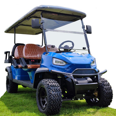 6 chỗ ngồi Mini Off Road Club Car Golf Cart 480kgs Tốc độ tối đa 50km / H 4 bánh
