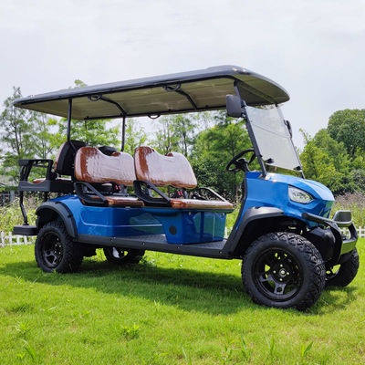 6 chỗ ngồi Mini Off Road Club Car Golf Cart 480kgs Tốc độ tối đa 50km / H 4 bánh