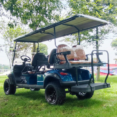 6 chỗ ngồi Mini Off Road Club Car Golf Cart 480kgs Tốc độ tối đa 50km / H 4 bánh