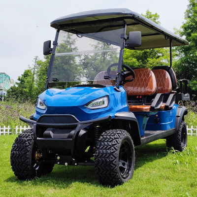 6 chỗ ngồi Mini Off Road Club Car Golf Cart 480kgs Tốc độ tối đa 50km / H 4 bánh