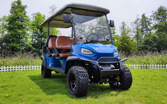 6 chỗ ngồi Mini Off Road Club Car Golf Cart 480kgs Tốc độ tối đa 50km / H 4 bánh