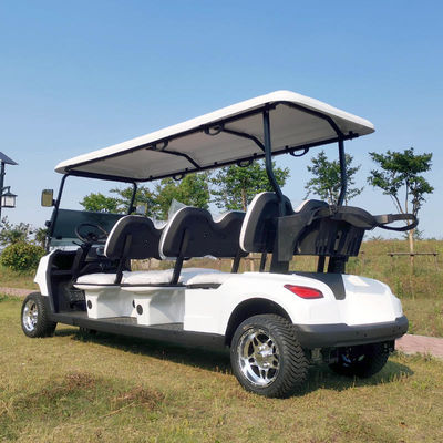 30km / H - 50km / h Xe golf điện 4 bánh Pin lithium 6 chỗ chơi Golf Buggy