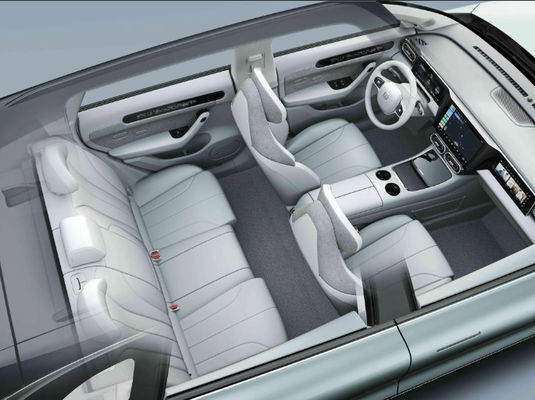 Ô tô điện tinh khiết tốc độ cao Leapmotor C11 CLTC 650km Xe điện SUV 170km / h