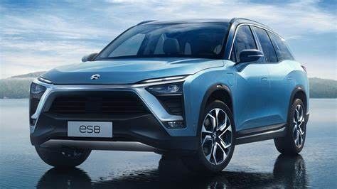 Tốc độ cao lái trái Nio EV Car ES8 SUV Xe gia đình điện nhỏ gọn