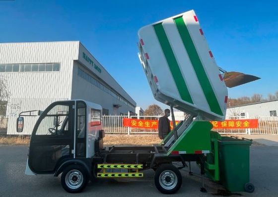 4m3 Mini rác rưởi thu thập bụi rác rưởi điện Dump Dọn dẹp xe tải Cứu hỏa xe tải