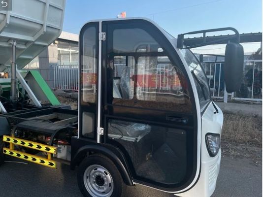 4m3 Mini rác rưởi thu thập bụi rác rưởi điện Dump Dọn dẹp xe tải Cứu hỏa xe tải