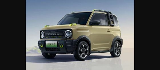 2023 Mini Electric Car Tiny Chinese EV With A Bronco Face At Geely Panda Knight 200km Range