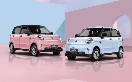 Nội thất tuyệt vời, cấu hình phong phú và thiết kế thời trang tại Lingbao Box EV New Car