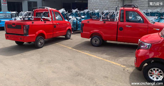 Chiếc xe mang tính biểu tượng 2 cửa 2 chỗ Trung Quốc xe bán tải điện cho các chức năng khác nhau