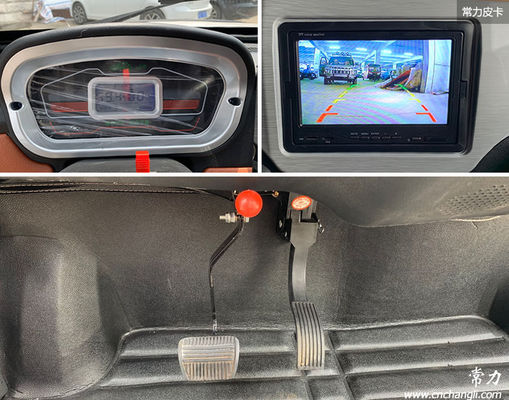 Chiếc xe mang tính biểu tượng 2 cửa 2 chỗ Trung Quốc xe bán tải điện cho các chức năng khác nhau