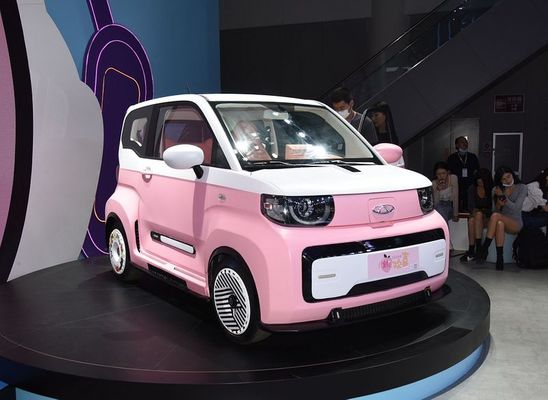 Smart Mini Ev Car Chery Mini Electric 4 bánh QQ Ice Cream 3 cửa 4 chỗ ngồi 2023