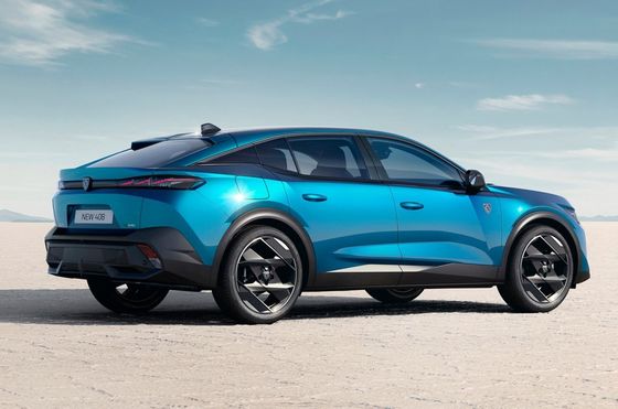 2024 xe điện hoàn toàn mới nhất-Peugeot 408 mới sedan-SUV với LFP pin tốc độ tối đa 140km / h xe điện mới