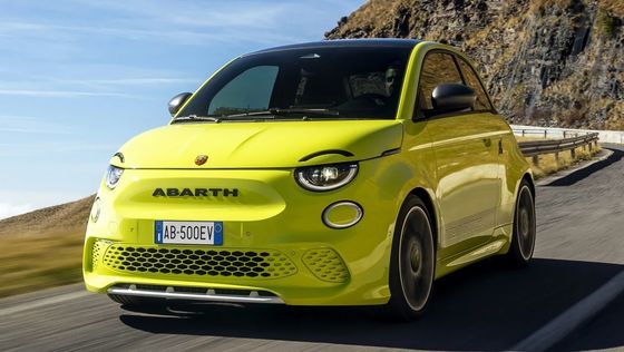 Cute And Sporty At Abarth 500e Hot Hatchback Xe điện vui vẻ như xăng 152P.S động cơ