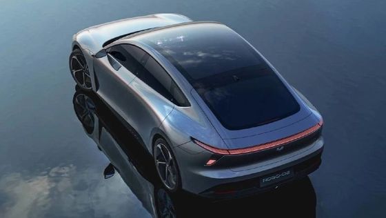 Tiền bán JV làm việc trên Jiyue 02 EV sedan với 544 mã lực với phiên bản RWD&AWD xe năng lượng mới