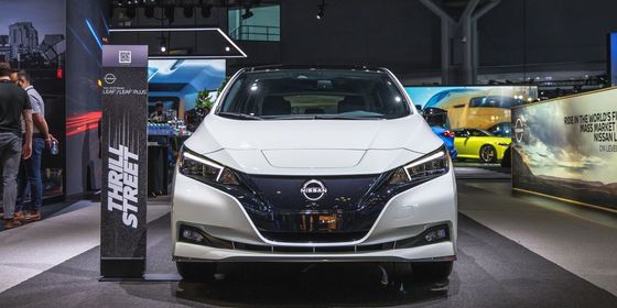 Không sử dụng xăng với phạm vi 180mile cho du lịch địa phương tại 2024 Nissan Leaf S hatchback xe năng lượng mới