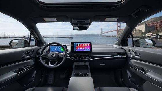 New Ev xe 2024 Honda Prologue EV Crossover với một thấp, tư thế rộng, một chiều dài chiều dài