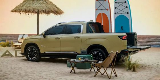 Xe tải EV mới 2024 Radar RD6 xe tải toàn bánh với sức mạnh 200kW và mô-men xoắn 384Nm