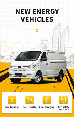 2024 New Vanvoiture Electrique Xe năng lượng mới Carros Electric Cargo Mini Van New Gonow Shuailing 260km 60kw