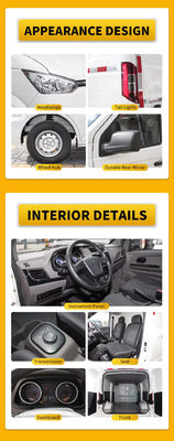 2024 New Vanvoiture Electrique Xe năng lượng mới Carros Electric Cargo Mini Van New Gonow Shuailing 260km 60kw