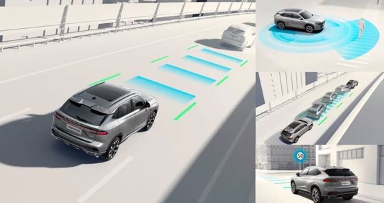 2023 bán chạy nhất Trung Quốc xe EV 5 cửa 5 chỗ ngồi 500 Km Range lái Roewe ERX 5 SUV Xe lai @ tốc độ tối đa 200km / h