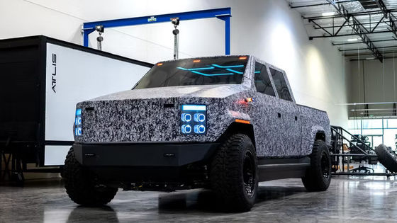 Atlis XT xe tải 100% điện thuần với 125 KWh 250 KWh dung lượng pin