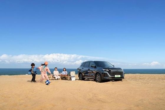 PHEV mới nhất SERES Hiệu suất cao Cỡ trung bình 7 chỗ ngồi Plug In Hybrid SUV SERES LANDIAN E5