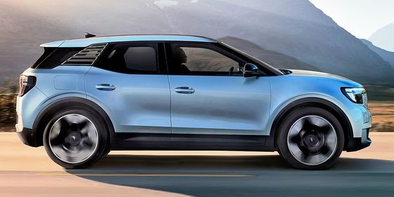 Pure Electric Crossover Ford Explorer Với WLTP 380km Range 9sec Tăng tốc 0-100km/h