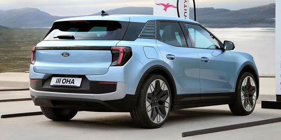 Pure Electric Crossover Ford Explorer Với WLTP 380km Range 9sec Tăng tốc 0-100km/h