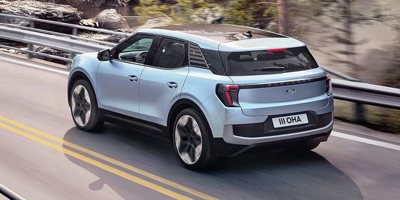 Pure Electric Crossover Ford Explorer Với WLTP 380km Range 9sec Tăng tốc 0-100km/h