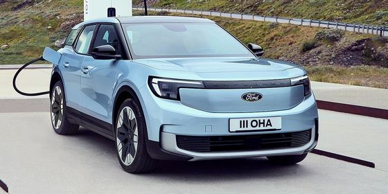 Pure Electric Crossover Ford Explorer Với WLTP 380km Range 9sec Tăng tốc 0-100km/h