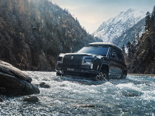 Pre SALE 2024 Beijing Auto Show BYD Yangwang U8 2024 Xe xa xỉ ngoài đường 1197hp 4Motor 4wd xe điện Byd U8 Hybrid