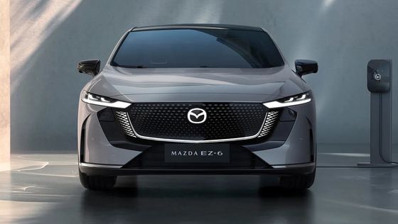 Chiếc xe điện hoàn toàn đầu tiên Mazda EZ-6 là một chiếc sedan xe đằng sau với