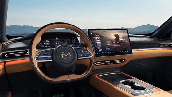 Chiếc xe điện hoàn toàn đầu tiên Mazda EZ-6 là một chiếc sedan xe đằng sau với