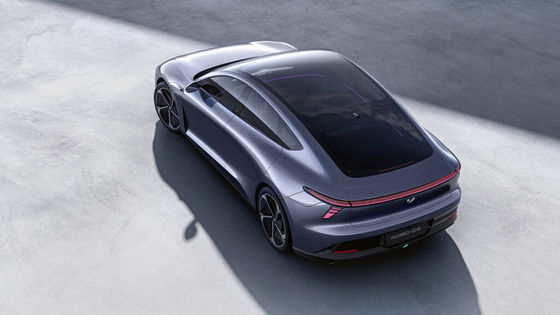 Tiền bán hàng Geely& Baidu Joint Brand Jiyue07 xe điện thuần túy với động cơ 200kw/271P.s 2WD hệ thống truyền động 4 cửa/5 chỗ ngồi