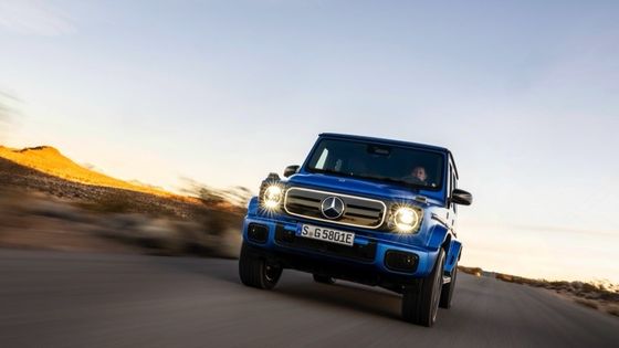 High End Off Roader bán trước 2025 Mercedes-Benz G580 Với công nghệ EQ Gee Whiz 116kwh pin 180km / h Tốc độ tối đa