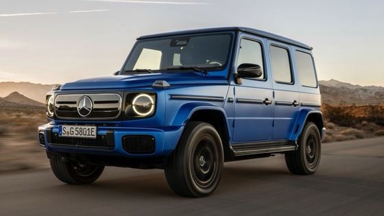 High End Off Roader bán trước 2025 Mercedes-Benz G580 Với công nghệ EQ Gee Whiz 116kwh pin 180km / h Tốc độ tối đa